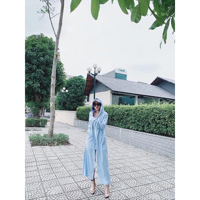 Áo chống nắng thông hơi NỮ - DÁNG DÀI, CHỐNG NẮNG TOÀN THÂN