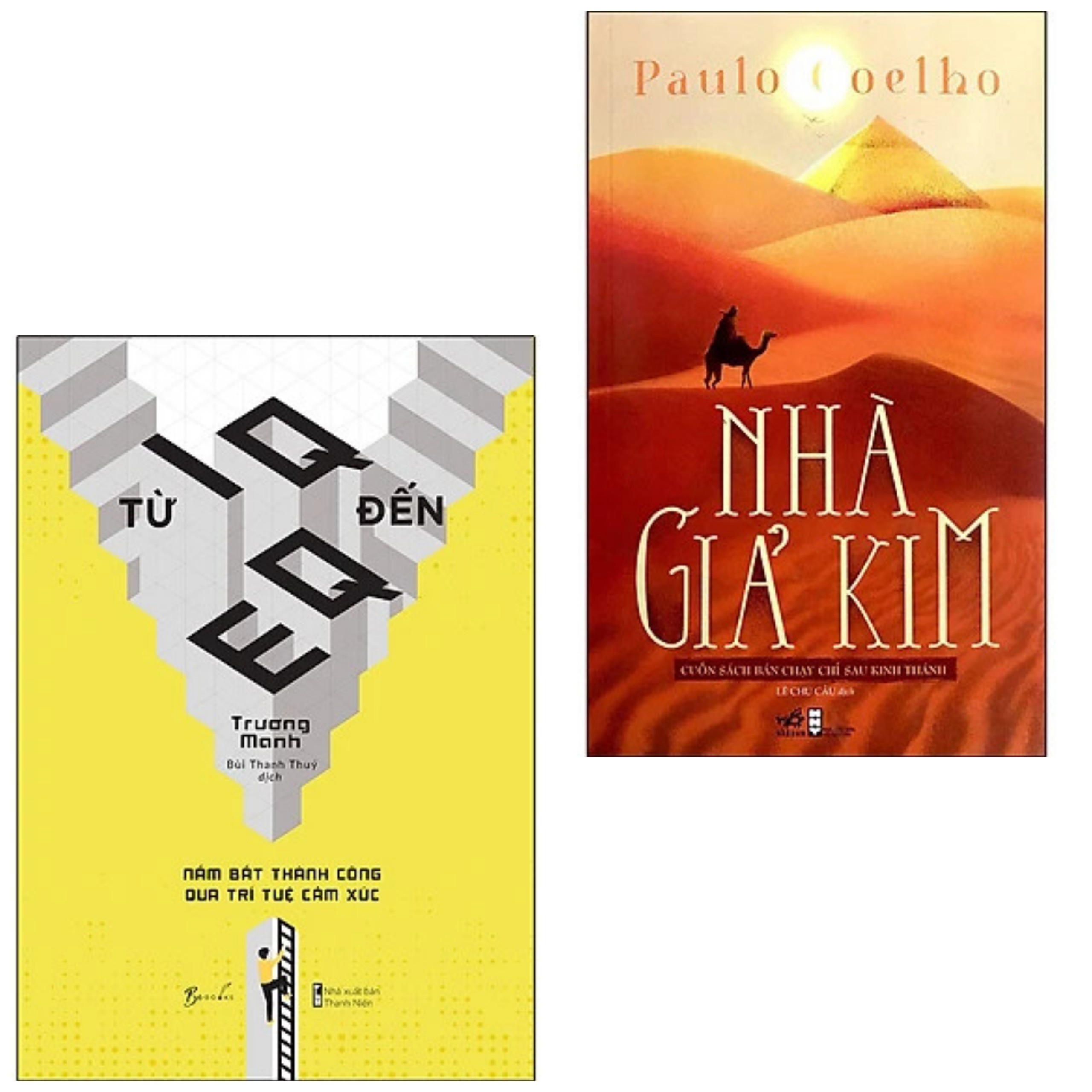 Combo 2 cuốn: Từ IQ đến EQ – Nắm Bắt Thành Công Qua Trí Tuệ Cảm Xúc + Nhà Giả Kim