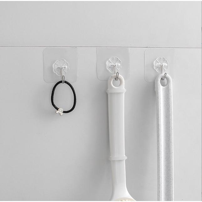 Sỉ 1000 Móc Dán Tường Trong Suốt Dán Tường Chịu Lực H001
