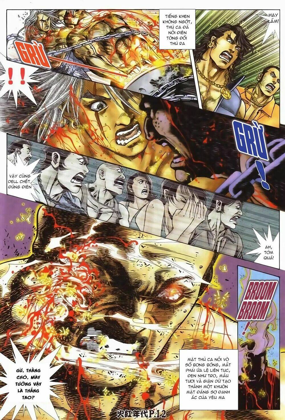 hỏa hồng niên đại hắc cốt đường chapter 81 11