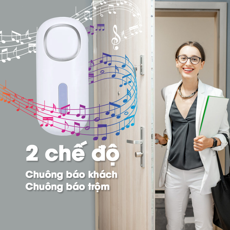 Cảm Biến Cửa Từ Thông Minh KONO KN-D06