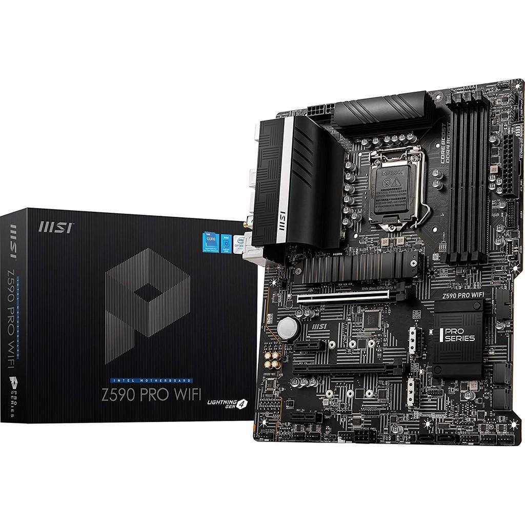 Mainboard Bo Mạch Chủ MSI Z590 PRO WIFI - Hàng Chính Hãng
