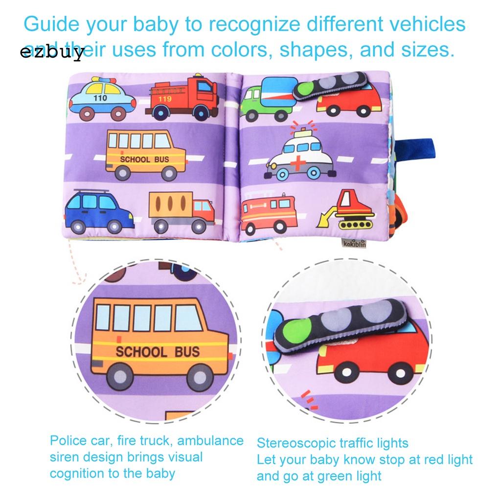 Perception Training Cloth Books Soft Baby Cloth Books Hand-eye Coordination for Children