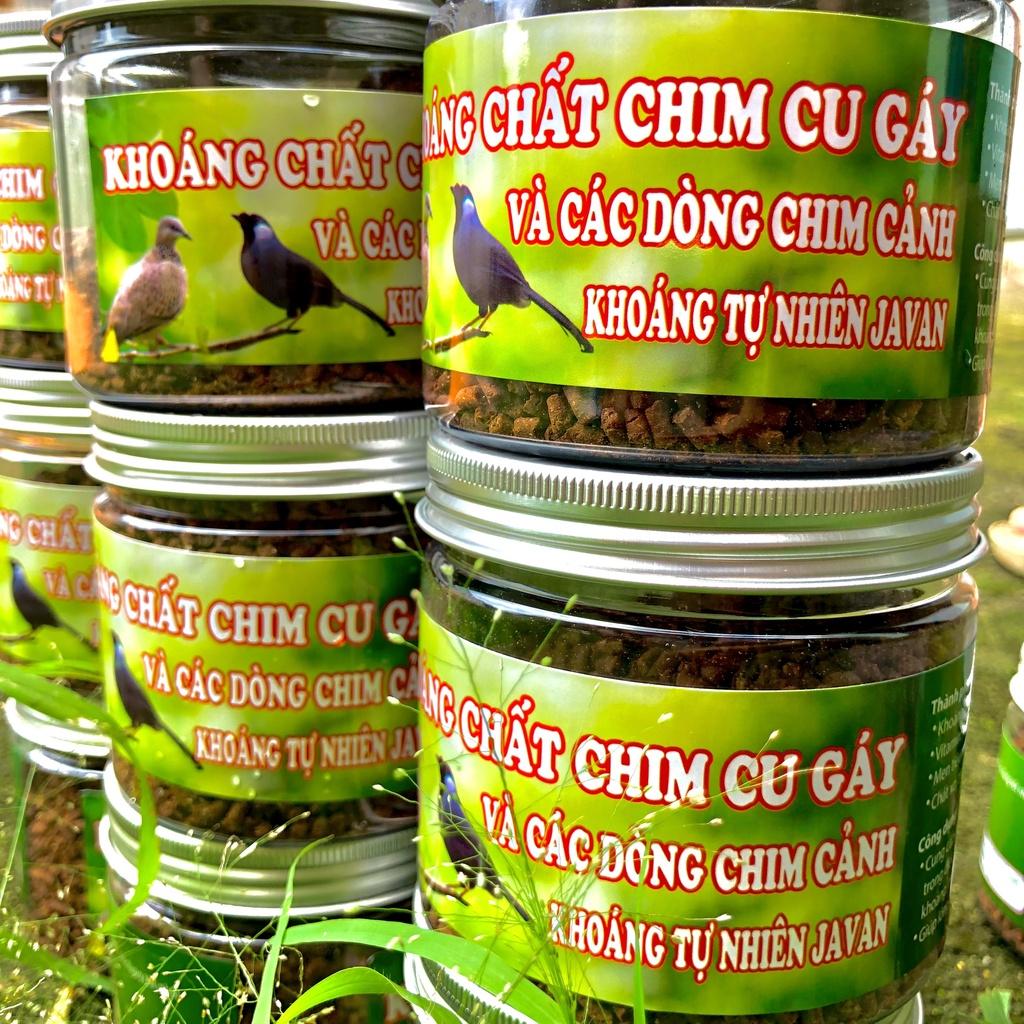 Khoáng chất chim cu gáy Javan, khoáng chất dành cho các chim cảnh, gà đá, sóc, hamster