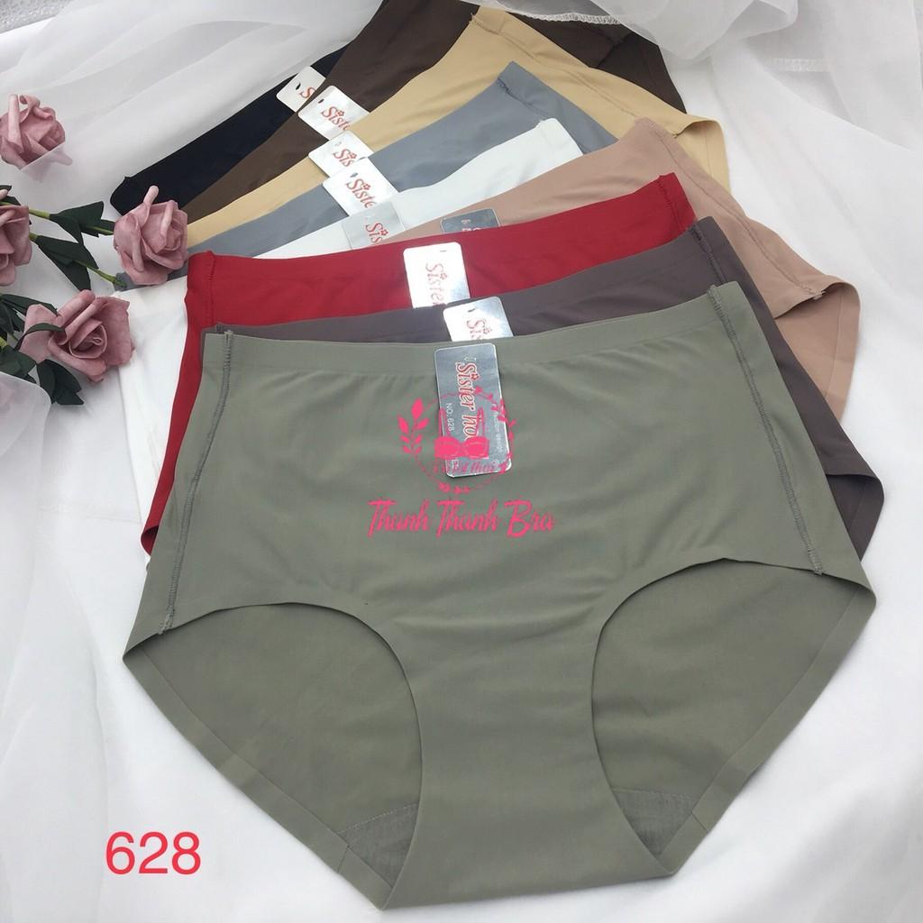 Quần lót nữ thái lan 628 –Chất su đúc mát lạnh, lưng cao, gel nhẹ
