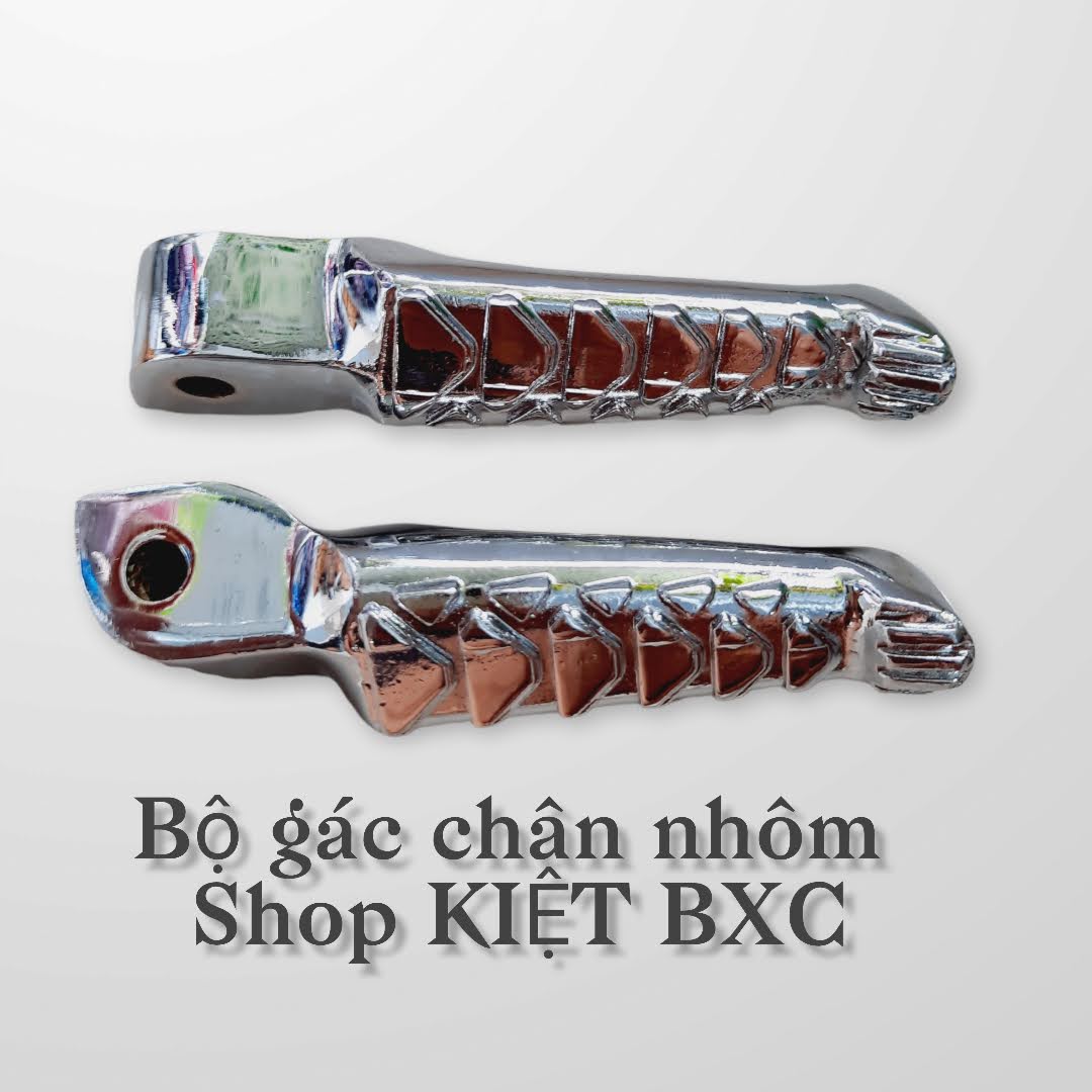 BỘ GÁC CHÂN NHÔM CHO MỌI LOẠI XE MÁY