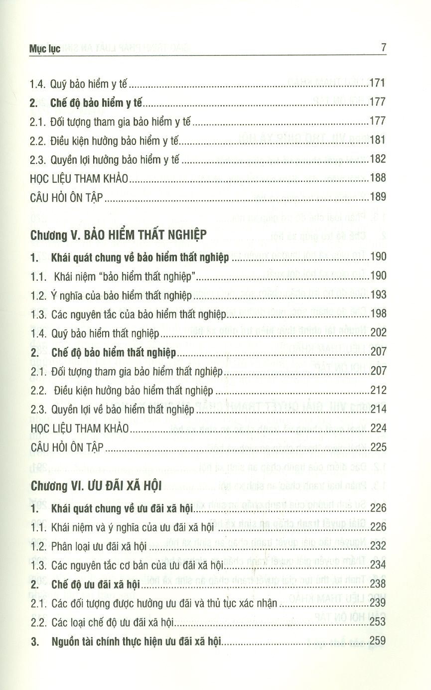 Sách - Giáo trình Pháp luật an sinh xã hội