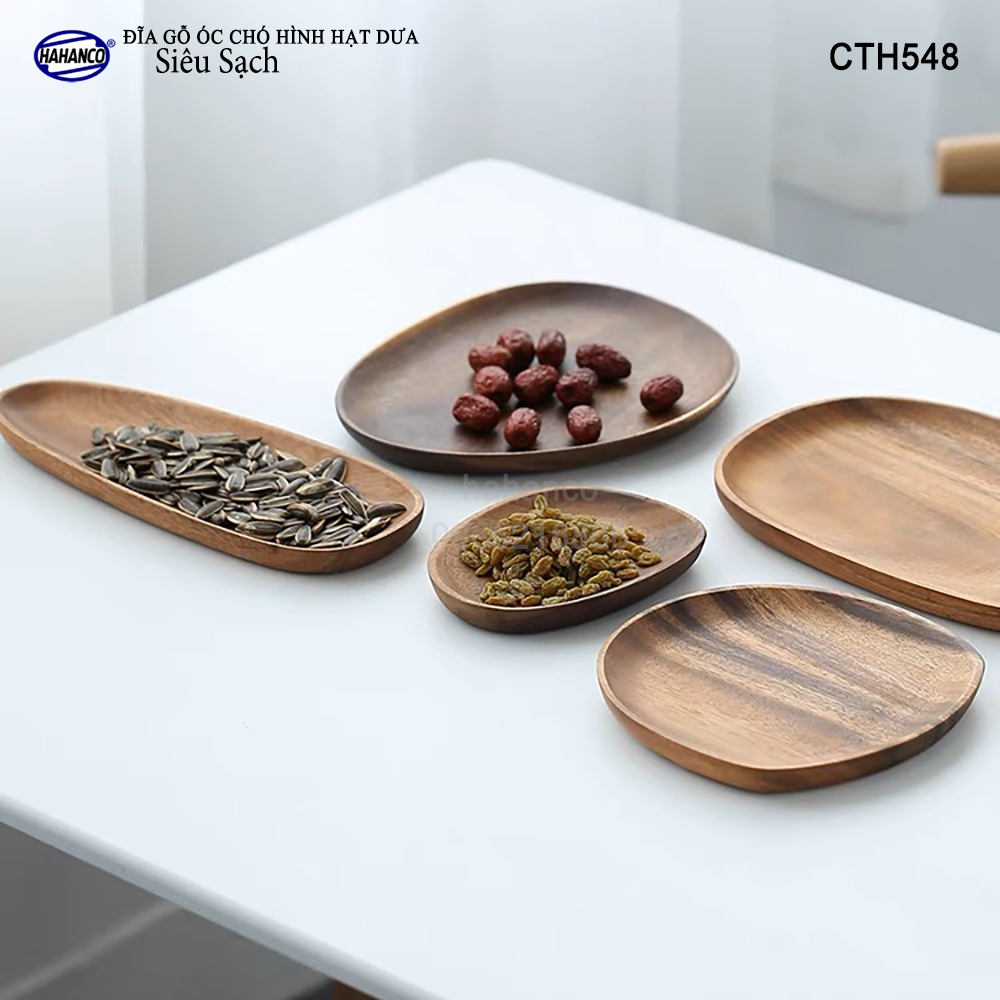 Đĩa Khay Gỗ Óc Chó hàng Xuất Khẩu - đựng đồ ăn/trang trí - đĩa bánh mì/trái cây/ bít tết/ pizza/ phụ kiện chụp ảnh, bày món ăn trong nhà hàng - Sang trọng trên bàn ăn
