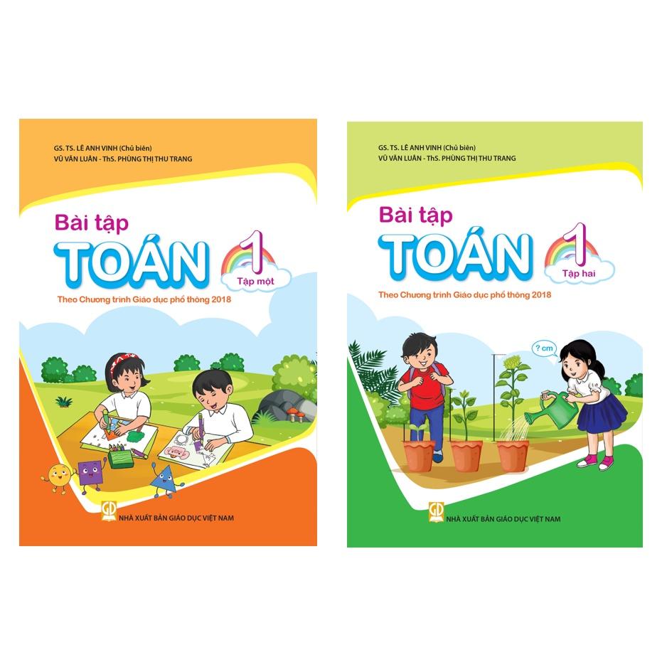 Sách - Combo Bài tập toán lớp 1 - theo chương trình giáo dục phổ thông 2018