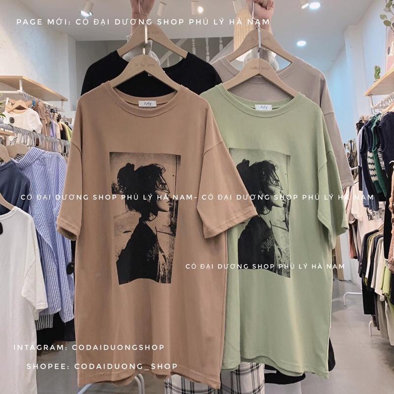 Áo phông cô gái cộc tay