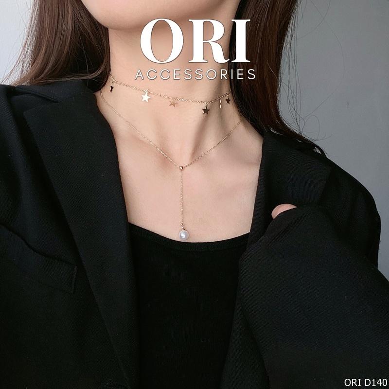 Dây chuyền Choker nữ The Galaxy thời trang độc đáo ORI ACCESSORIES D140