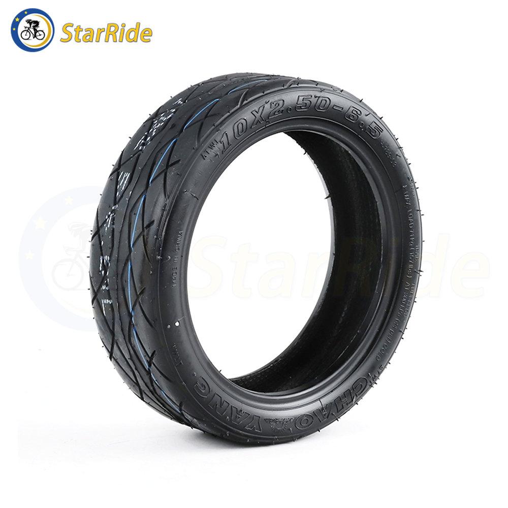 Lốp không săm nguyên bản cho inmotion l9 có thể gập lại xe tay ga di động có thể gập lại lốp xe 10x2.50-6.5 Bộ phận thay thế màu: 1 chiếc lốp ban đầu