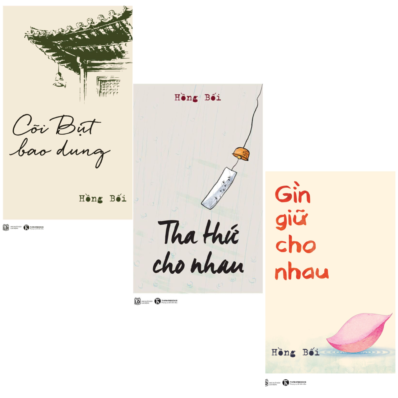 Combo 3 Cuốn Cõi Bụt Bao Dung + Tha Thứ Cho nhau + Gìn Giữ Cho Nhau