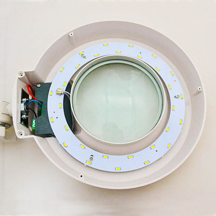 Kính lúp kẹp bàn có đèn LT-86A 10x