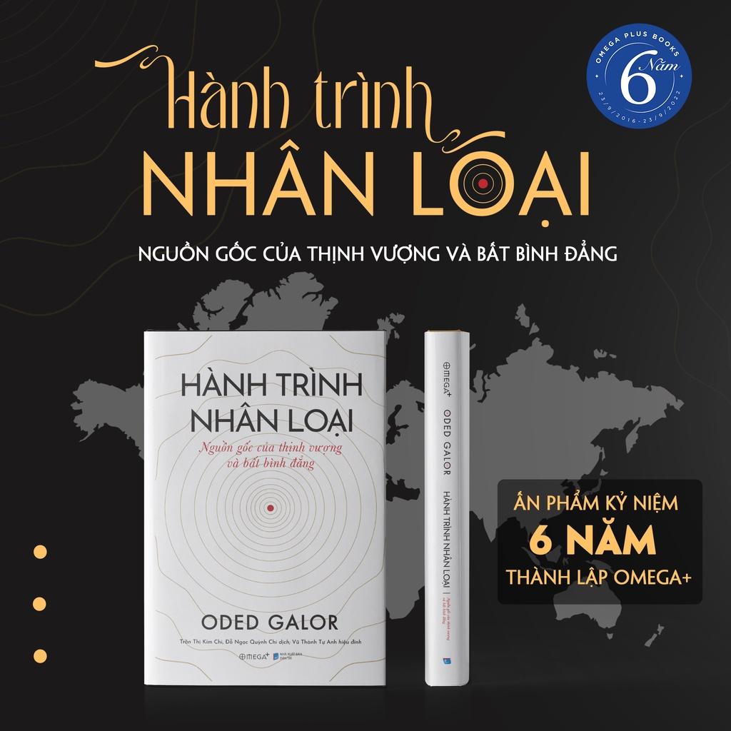 Sách Hành Trình Nhân Loại: Nguồn Gốc Của Thịnh Vượng Và Bất Bình Đẳng - Alphabooks - BẢN QUYỀN - Bìa cứng