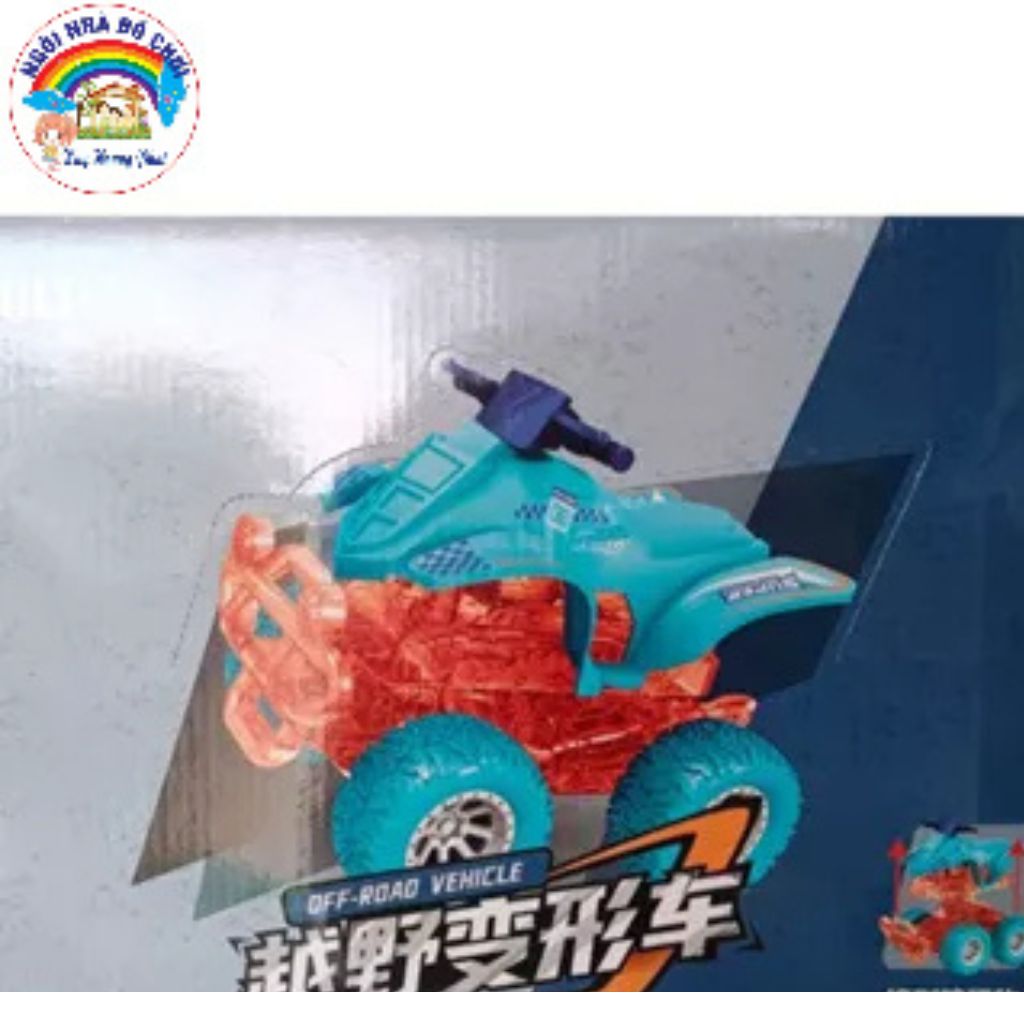 Xe MÔ TÔ đồ chơi, siêu xe địa hình 4 bánh, chất liệu xe bằng nhựa cao cấp, bánh xe bằng cao su mềm. Kích thước xe:D12*R1O*C12