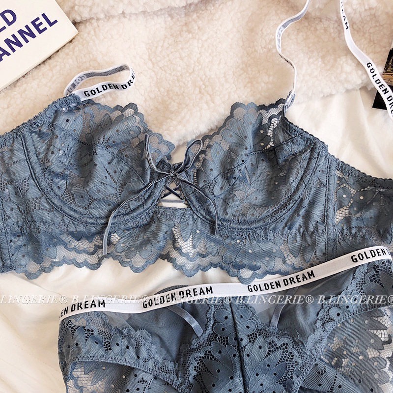 Bộ Đồ Lót Nữ Ren Hoa - B.Lingerie