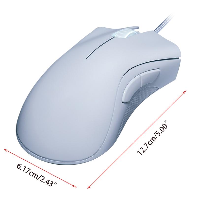 Chuột Chơi Game Có Dây Cảm Biến Quang Học 6400DPI 5 Nút Chuột Cho Laptop Game Thủ