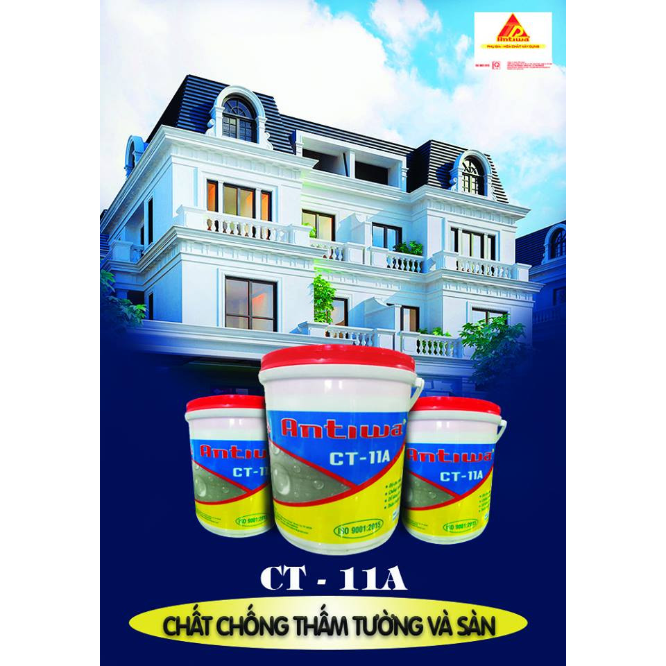 Chống Thấm Sàn, Tường Antiwa CT11A (Thùng 4Lit)