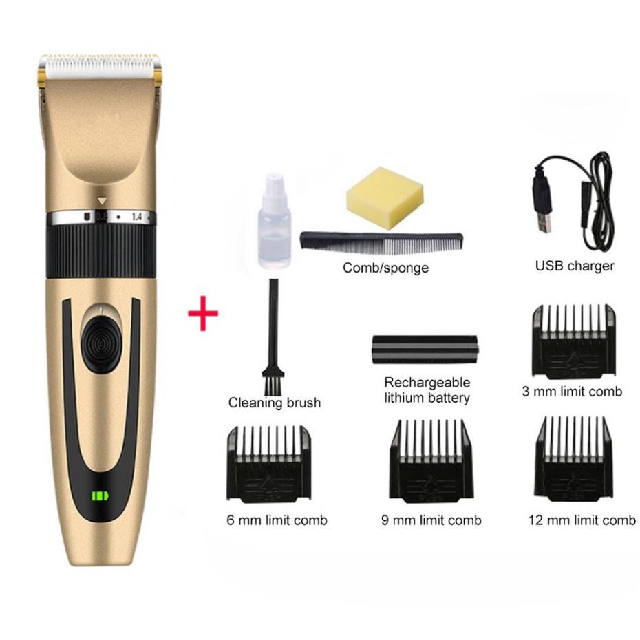Tông đơ cắt tóc - bộ sạc usb tiện lợi