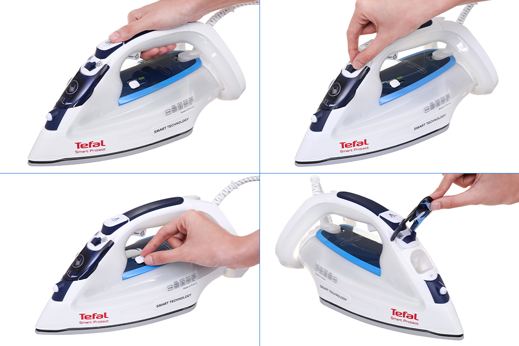 Bàn ủi hơi nước Tefal FV4980E0 - Hàng Chính Hãng - Chỉ Giao Hồ Chí Minh