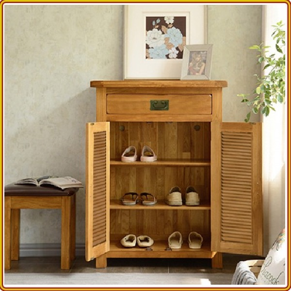 Tủ giày gỗ sồi lá sách Juno Sofa Kích thước 60 x 40 x 100cm