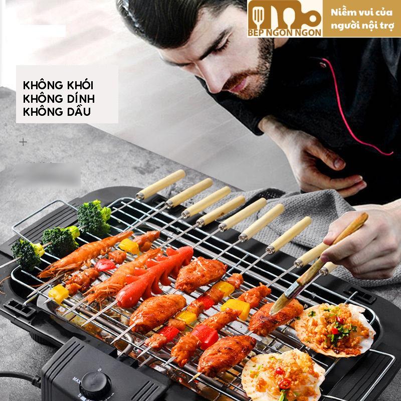 Bếp nướng điện cao cấp electric barbecue grill không khói_BEP NGON NGON