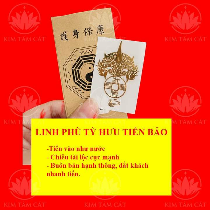 Linh phù TIỀN VÀO NHƯ NƯỚC