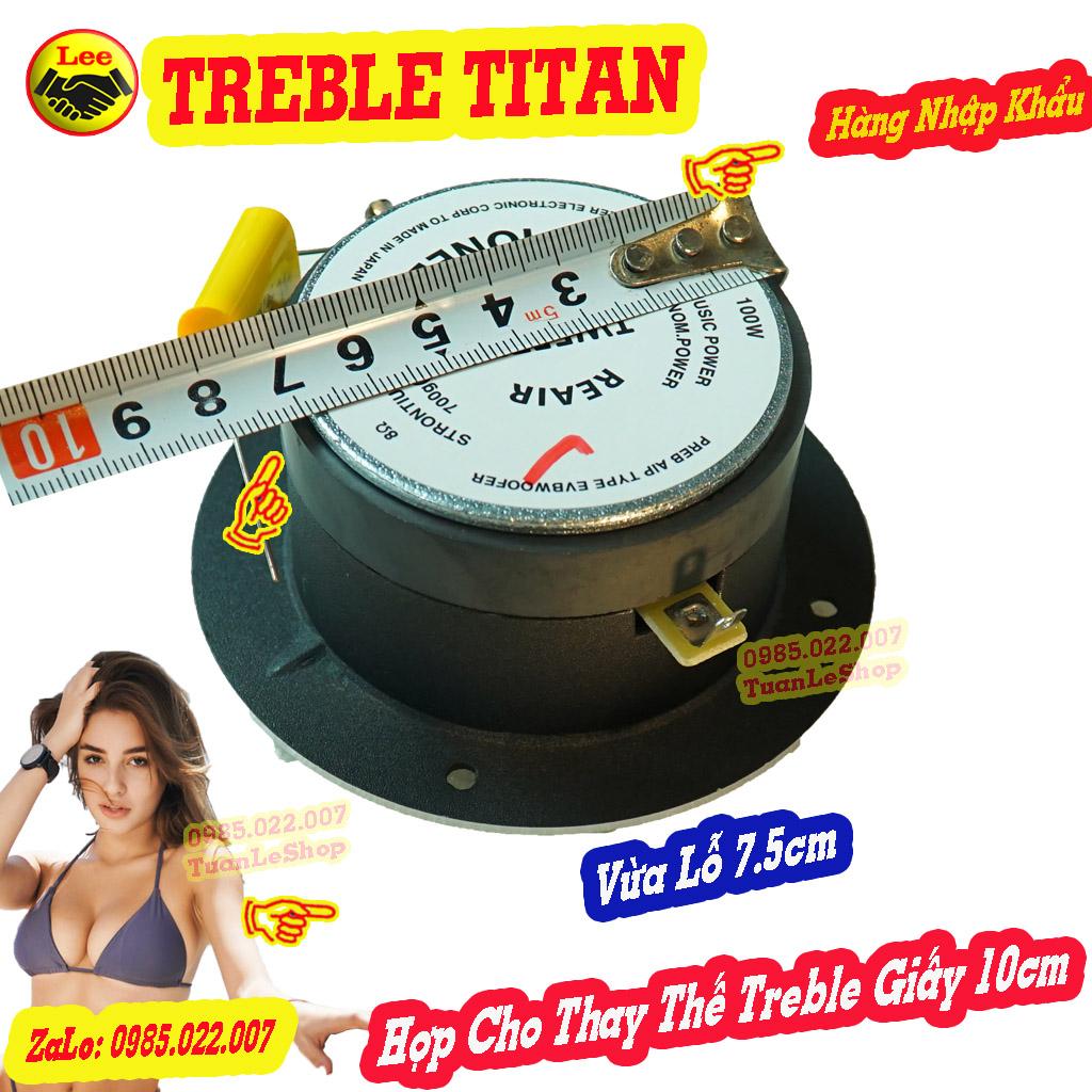 2 LOA TREBLE TITAN TWEETER PIO NEER - HÀNG NHẬP - TREP KEN – GIÁ 02 CỦ LOA KÈM TỤ TREP PIONEER LOẠI CÓ CHỮ