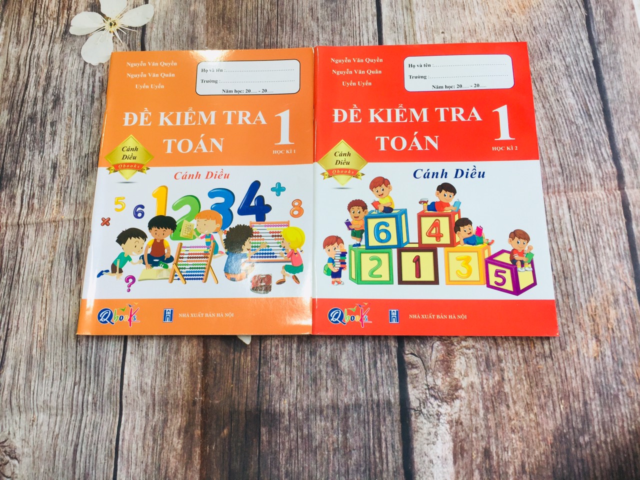 Combo - Đề Kiểm Tra Toán Lớp 1 - Cánh Diều - Học Kì 1+2