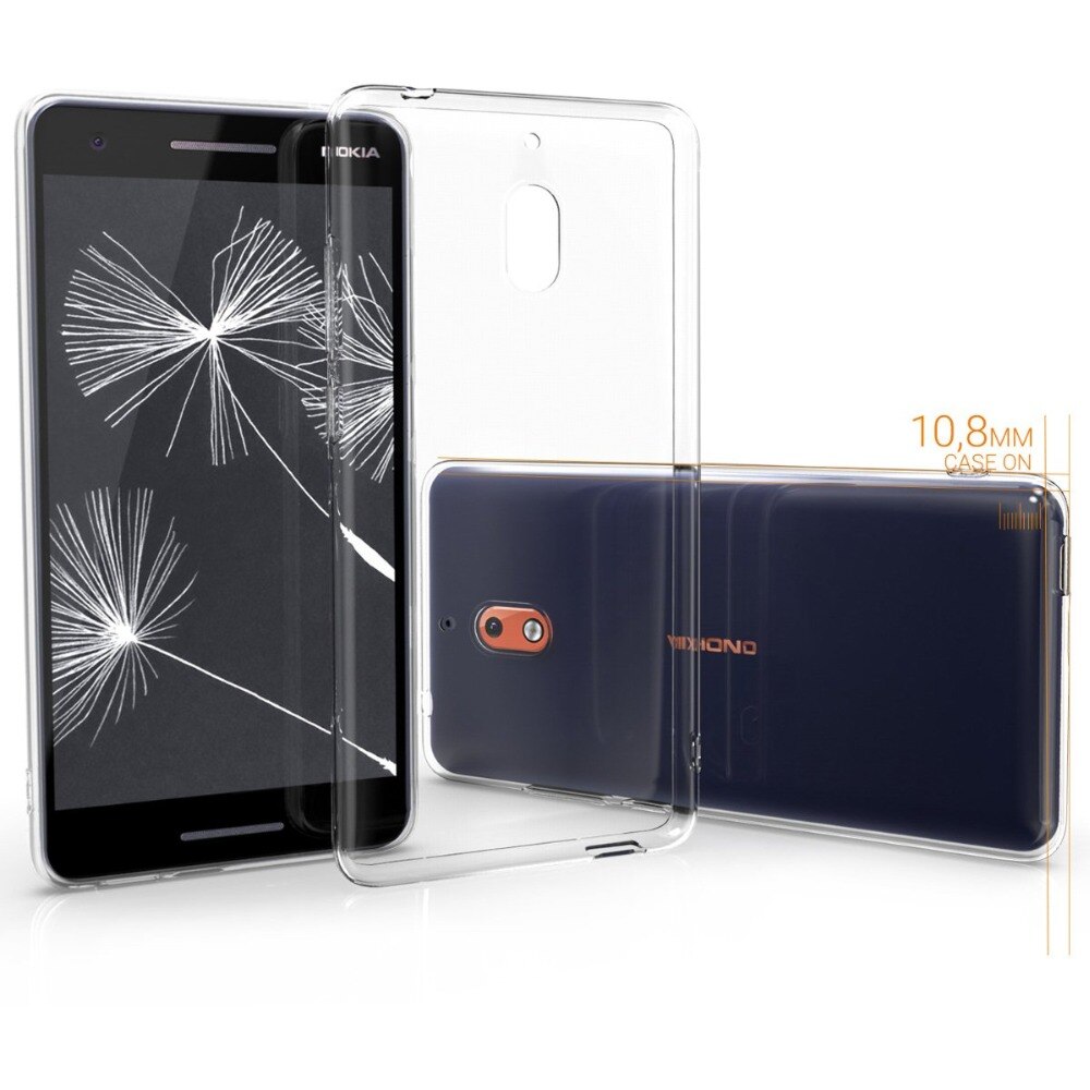 Ốp lưng dẻo dành cho Nokia 2.1 hiệu Ultra Thin mỏng 0.6mm chống trầy - Hàng chính hãng