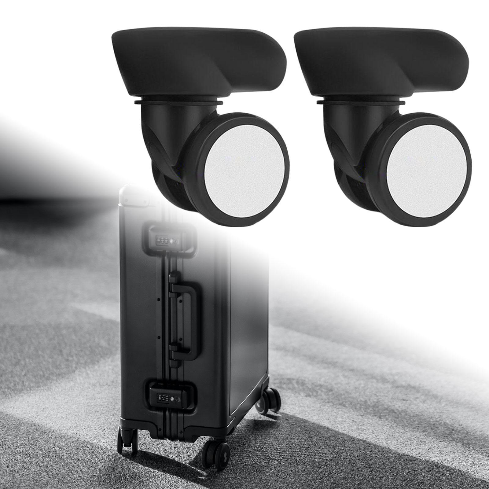 2x Replacement Luggage Wheels Luggage Suitcase Replacement Wheels for Repair