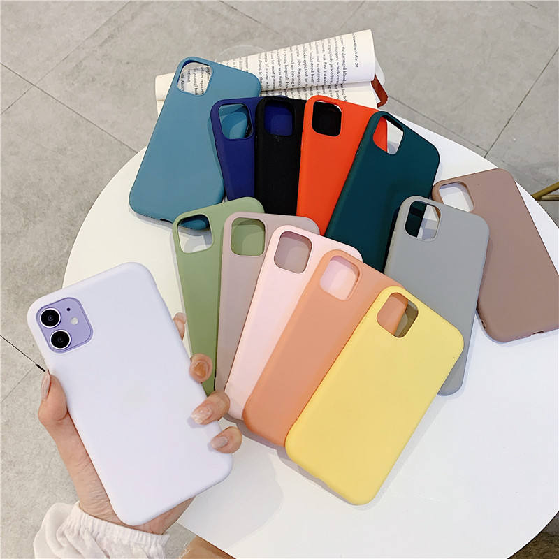 Ốp chống bẩn cho iPhone 7 Plus / 8 Plus / X / Xs max / 11 / 11 Pro / 11 Pro max / 12 / 12 Mini / 12 Pro / 12 Pro max / 13 / 13 Mini / 13 Pro / 13 Pro max silicon dẻo nhiều màu