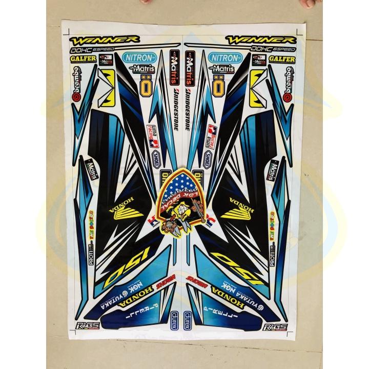 Tem rời dành cho winner xanh đen