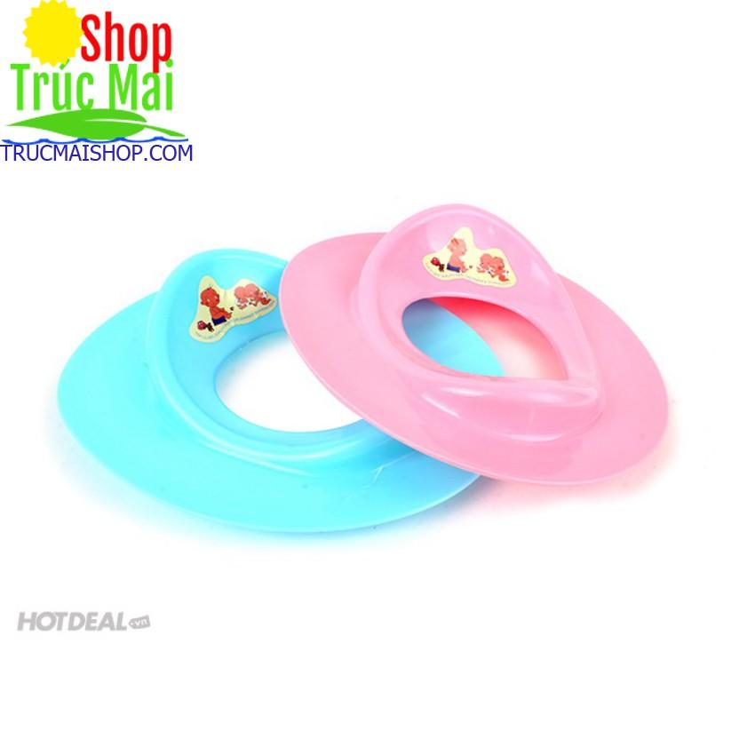 Nắp Kê Bồn Cầu Cho Bé nhựa Việt Nhật - Tấm lót thu nhỏ bồn cầu
