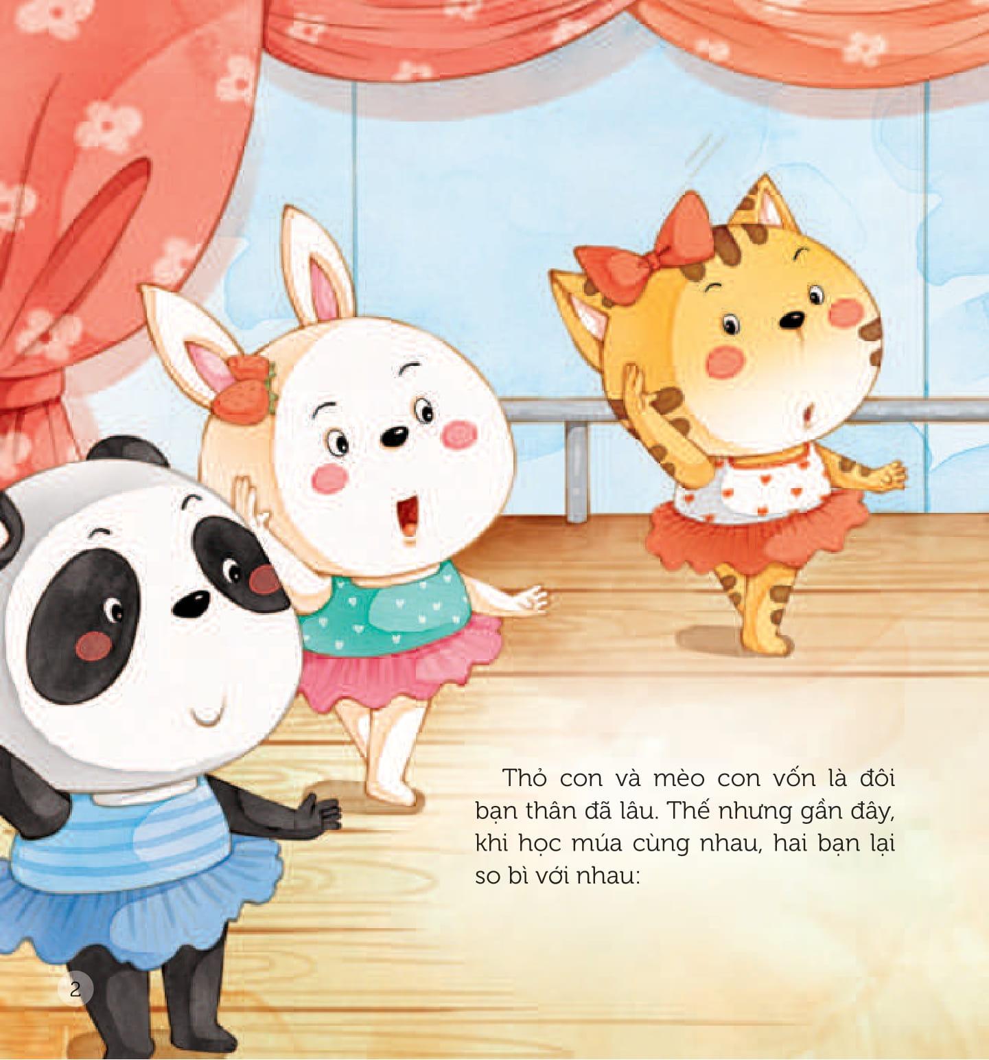 Sách - Nuôi Dưỡng Tố Chất Thành Công - Kiên Nhẫn Theo Đuổi Mục Tiêu - Mèo Con Học Múa