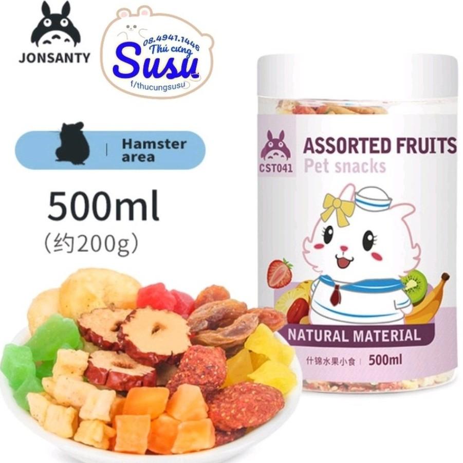 Trái cây sấy cho Hams, Thỏ và Bọ 500ml