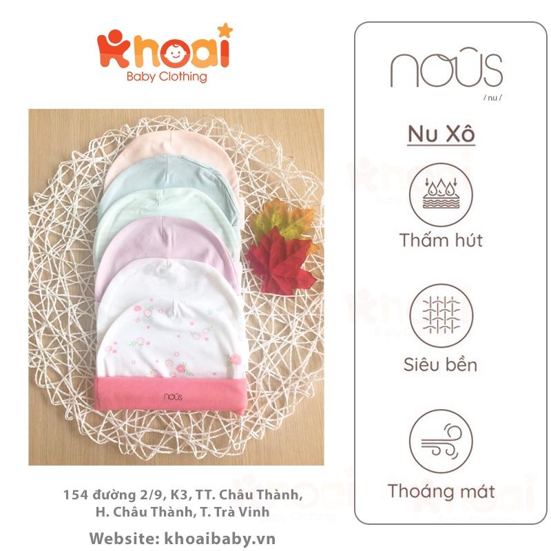 Phụ kiện Nous - Mũ sơ sinh cho bé - Chất liệu Nu Petit 95% cotton thiên nhiên