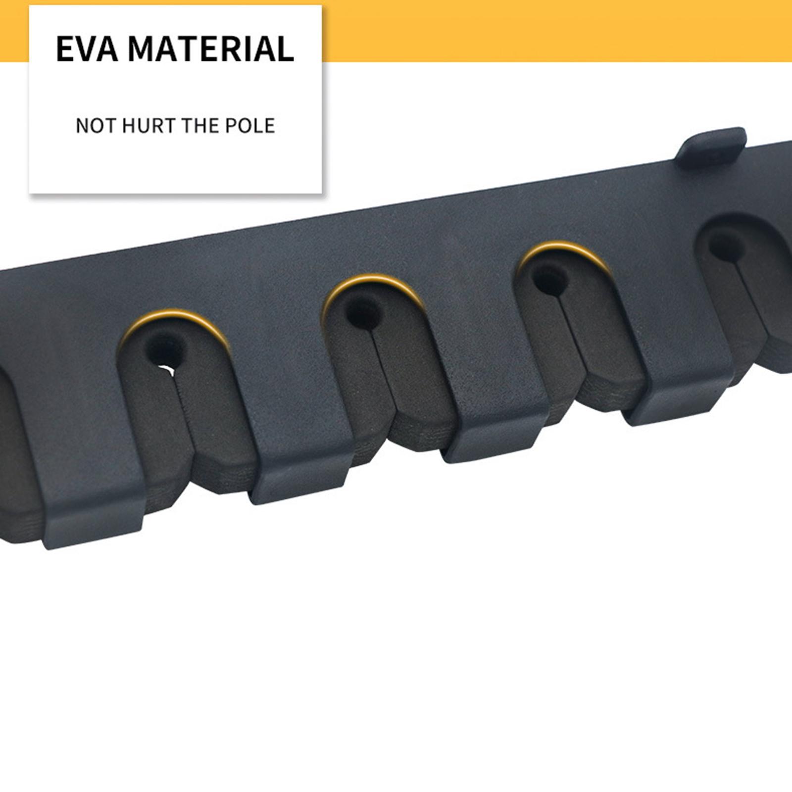 Boat Fishing Rod Rack Fishing Holder Wall Pole Stand Rack