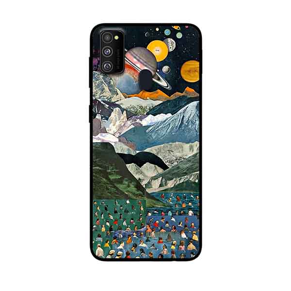 Ốp Lưng in cho Samsung Galaxy M30s Mẫu Vũ Trụ Nhiều Người - Hàng Chính Hãng