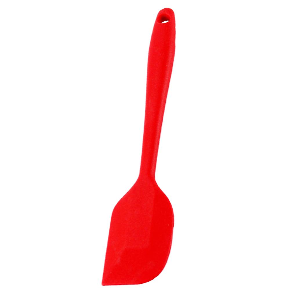 Long Handle Silicone Spatula Heat-Resistant Cake Decorating Scraper