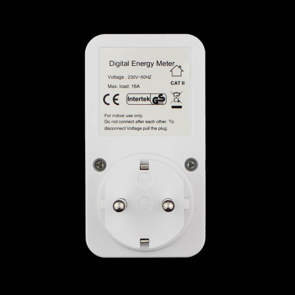 Meter Watt Meter LCD Monitor KWH Electricity EU