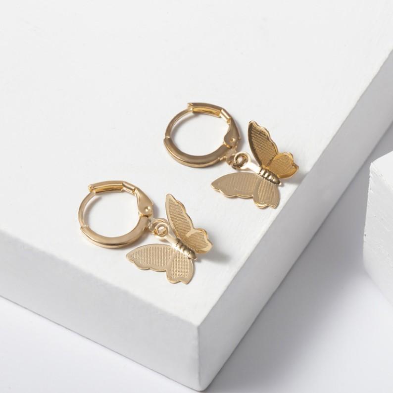 Bông tai nữ khuyên tai hình bướm