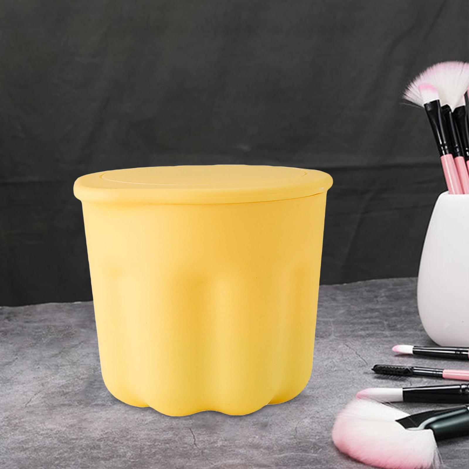 2 in 1 Makeup Brush Cleaning Tool, Cosmetic Brush Organizer Rack Easy Clean for Women Girls