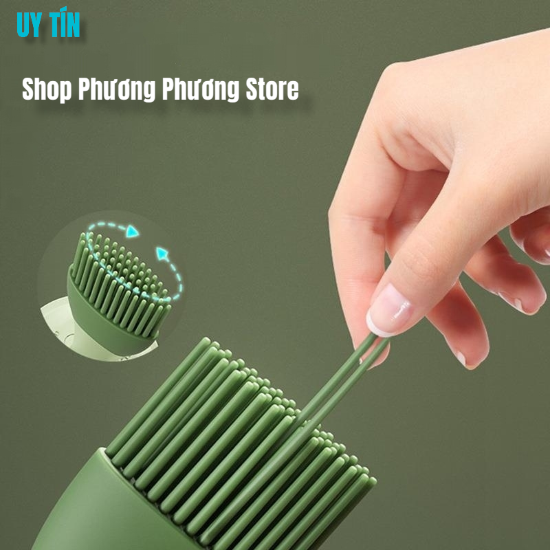 Bộ Chổi quét đồ dầu ăn, đồ nướng 2 in 1 Dành cho Nhà Hàng Nhà bếp Quán Ăn