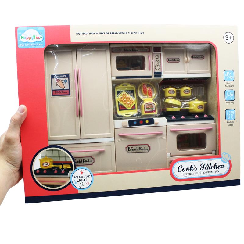 Bộ Đồ Chơi Nhà Bếp Cook's Kitchen Có Đèn Và Âm Thanh - D663 T-3