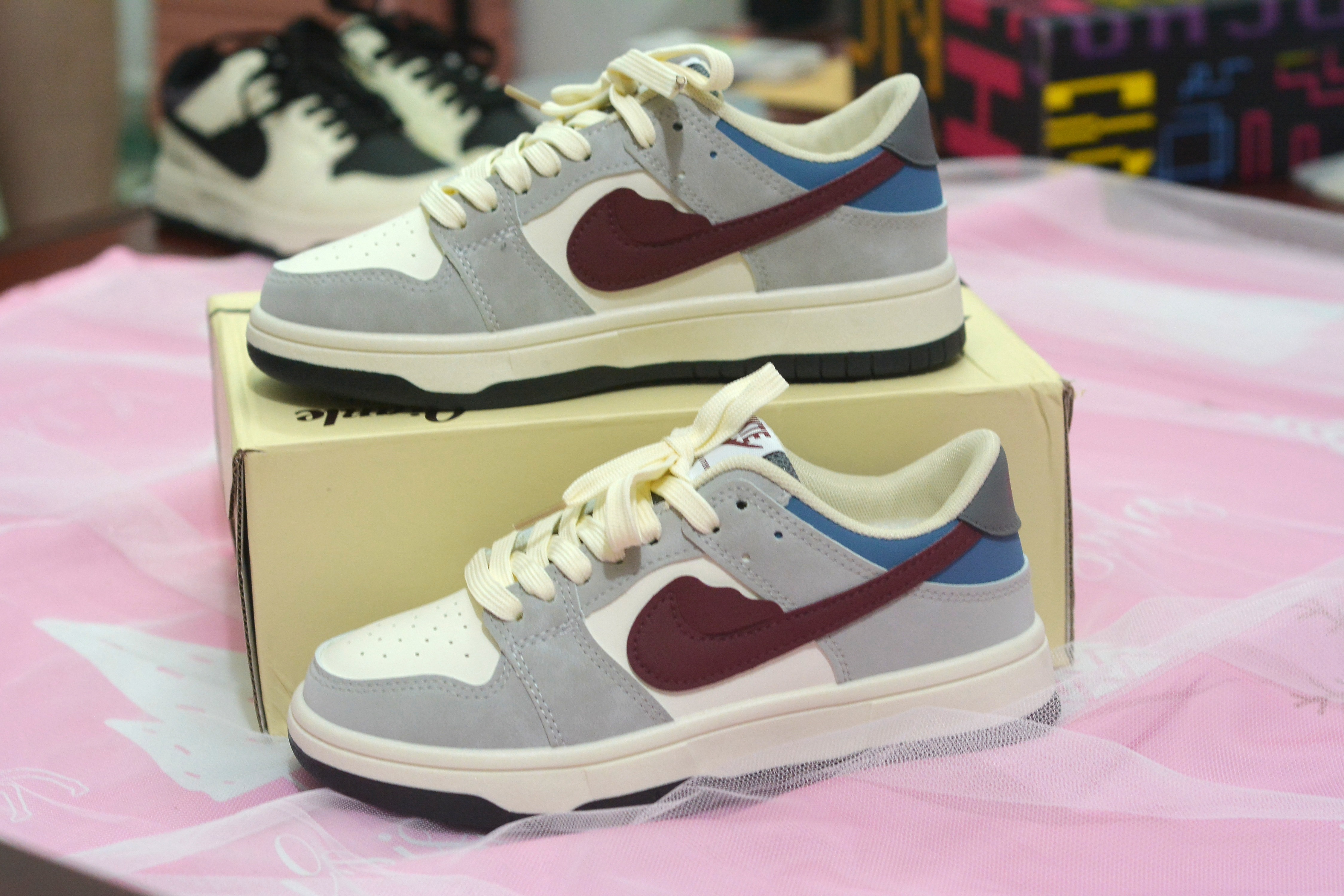 Sale Off 36% - Giày Sneaker cho cổ thấp phong cách Hàn Quốc