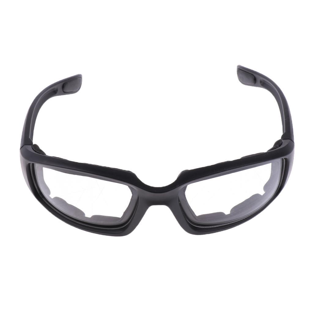 4X Motorcycle Goggles Windproof Dustproof Glasses Outdoor Riding Padded Glasses