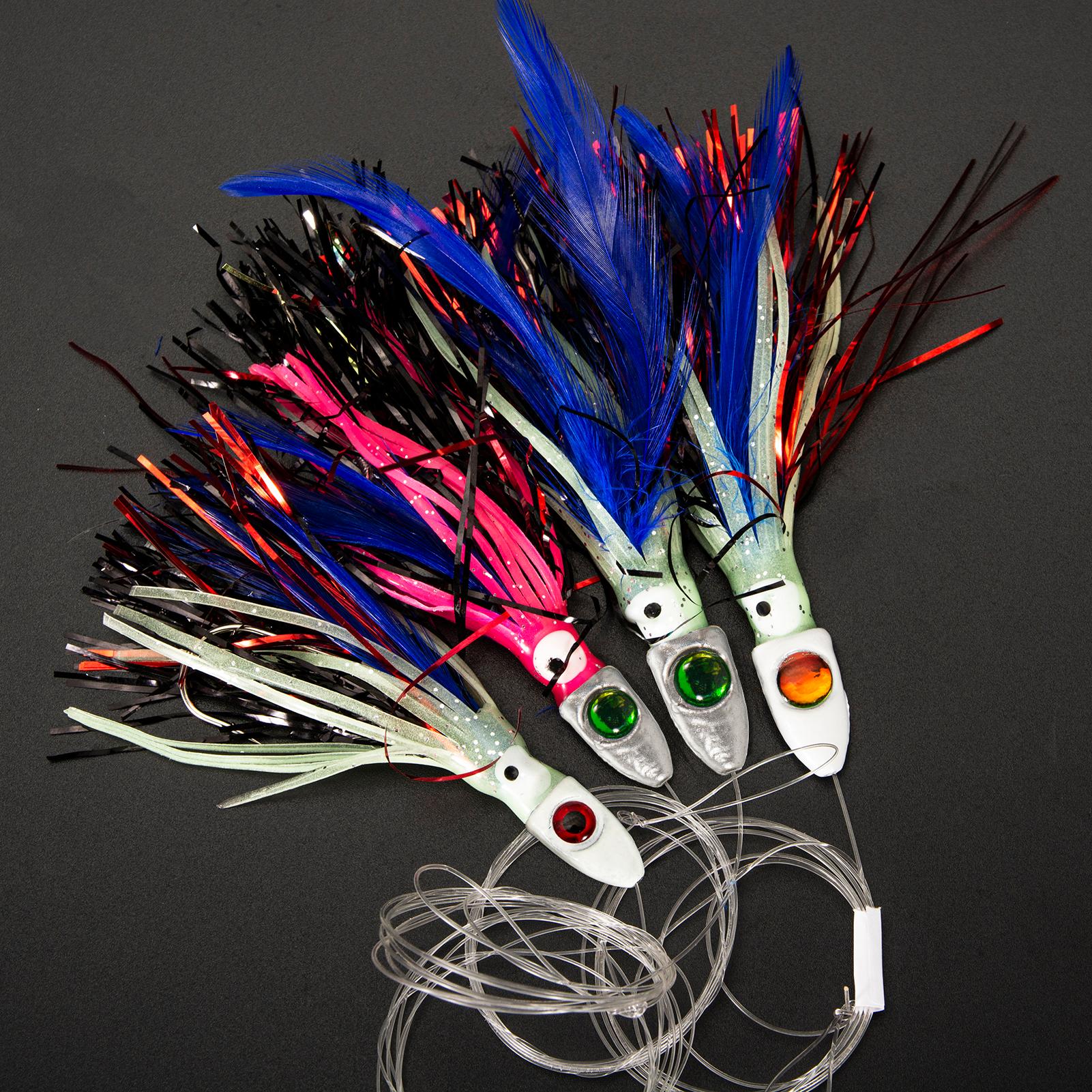 15g / 25g Jig Head Squid Skirt Trolling Lure Octopus Bait Soft Fishing Lure