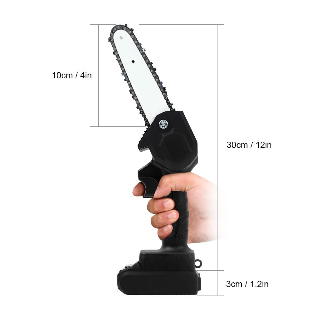 Cưa mini 4 inch dùng điện không dây 21V Cưa xích một tay